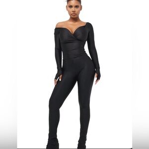 Coucoo Lanai Squid Ink: Black leggings